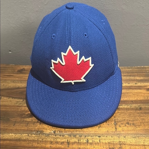 Blue Jays Other - Blue Maple Leaf Baseball Cap